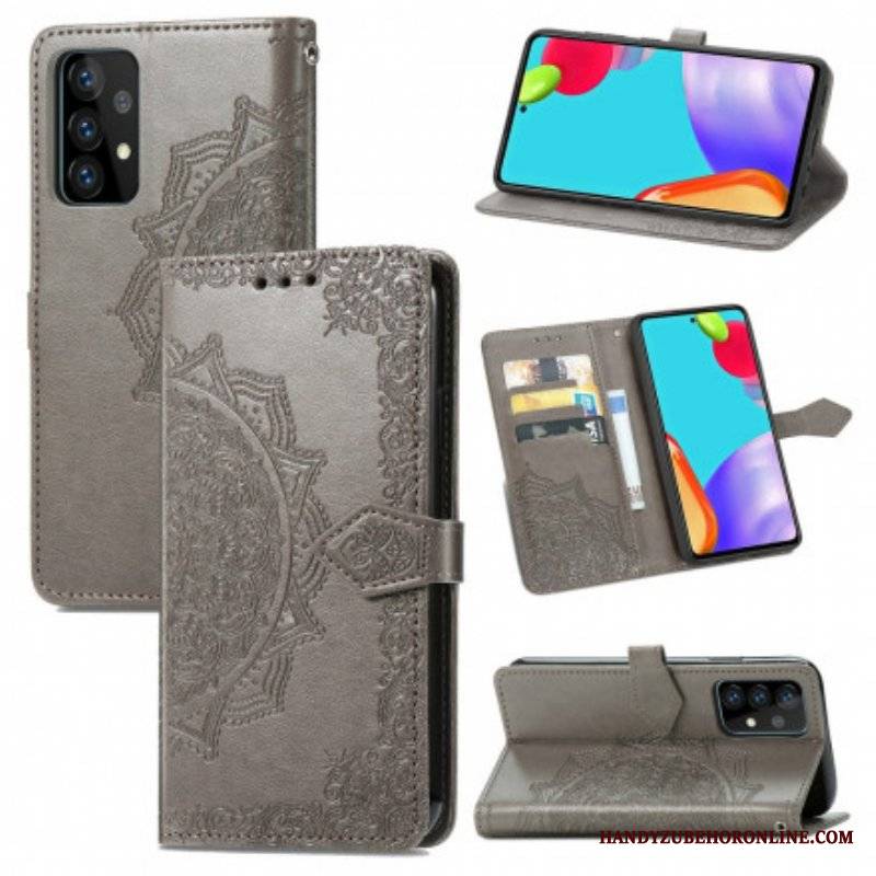 Etui Folio do Samsung Galaxy A52 4G / A52 5G / A52s 5G Średniowiecze Mandali