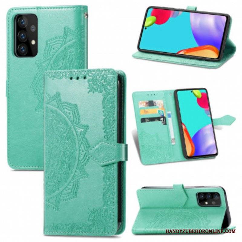 Etui Folio do Samsung Galaxy A52 4G / A52 5G / A52s 5G Średniowiecze Mandali