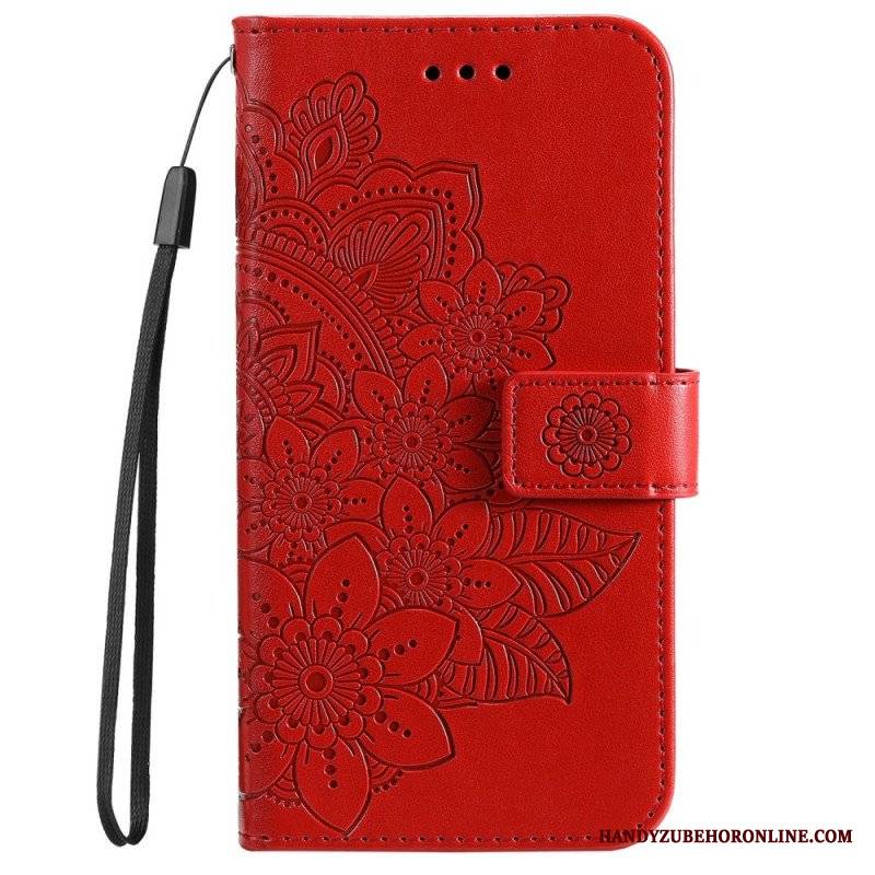 Etui Folio do Samsung Galaxy A53 5G Kwiatowa Mandala