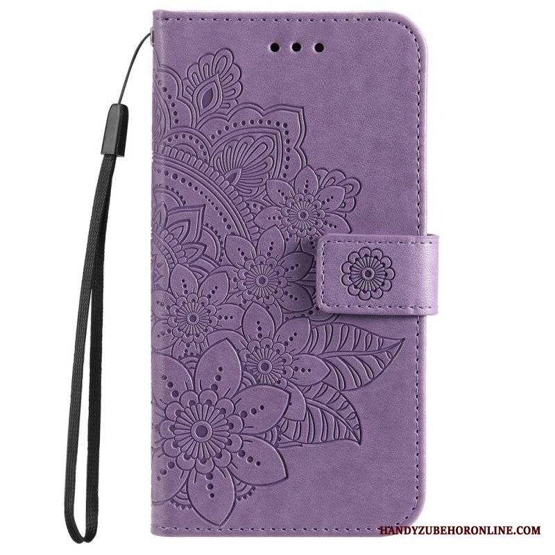 Etui Folio do Samsung Galaxy A53 5G Kwiatowa Mandala