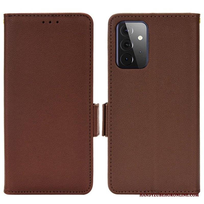 Etui Folio do Samsung Galaxy A53 5G Skórzany Futerał Flap Double Nowe Kolory