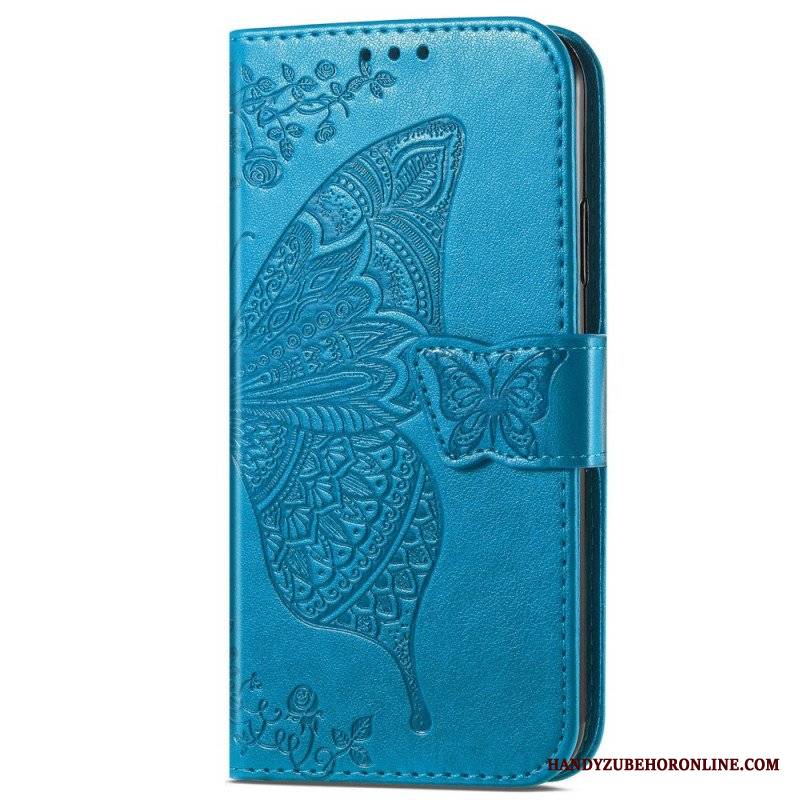 Etui Folio do Samsung Galaxy A54 5G Barokowy Motyl