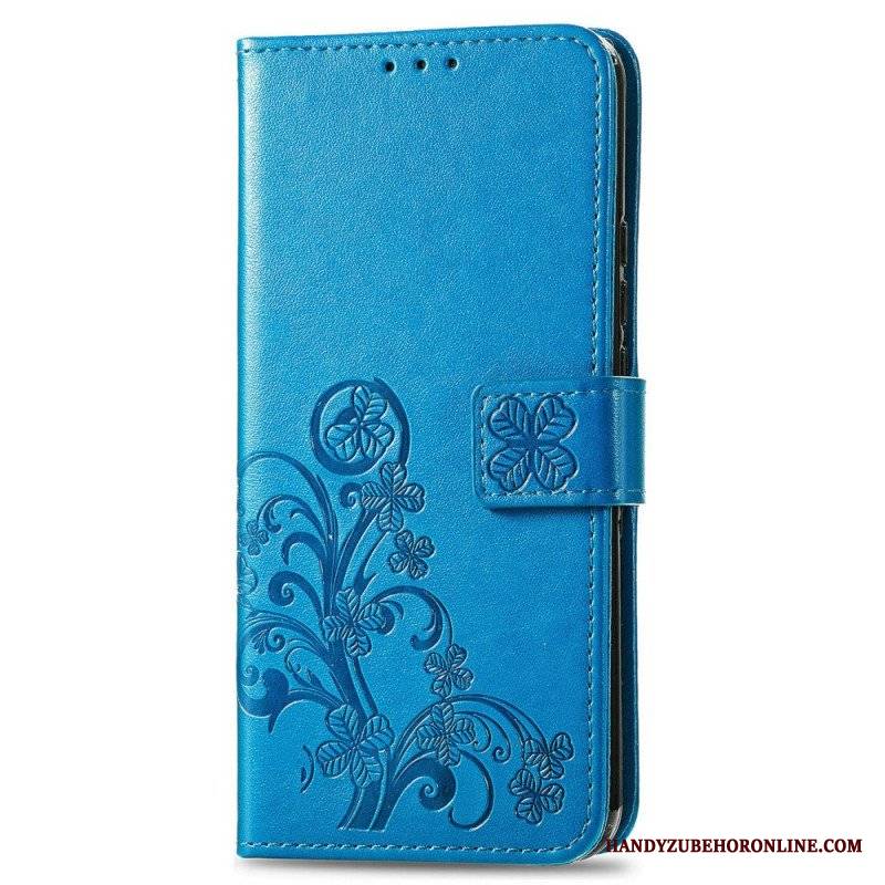 Etui Folio do Samsung Galaxy A54 5G Czterolistna Koniczyna