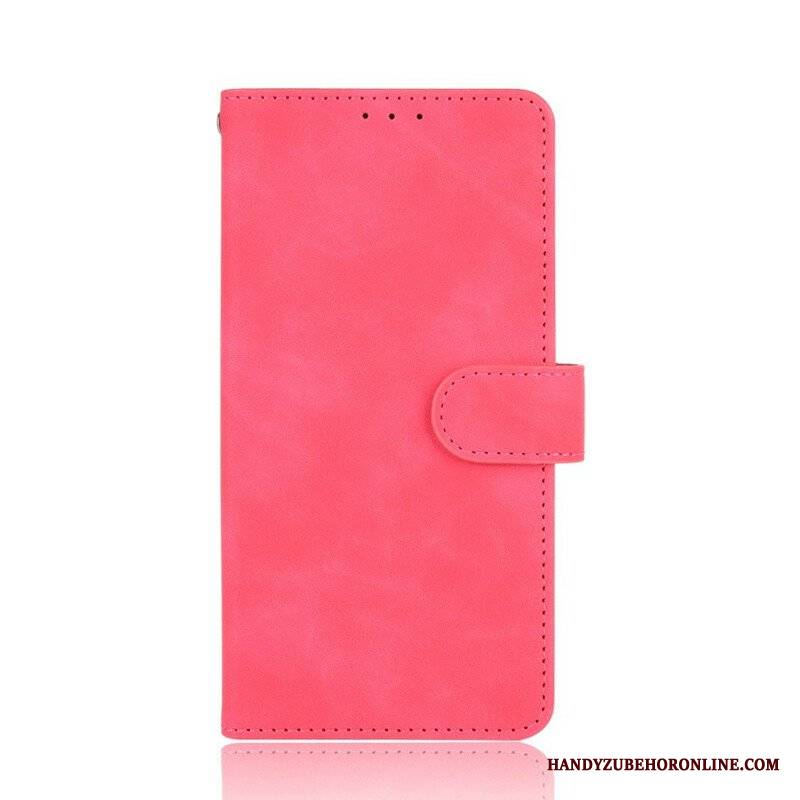 Etui Folio do Samsung Galaxy M12 / A12 Dotyk Skóry