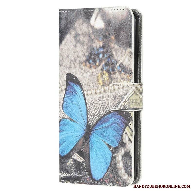 Etui Folio do Samsung Galaxy M12 / A12 Królewski Motyl