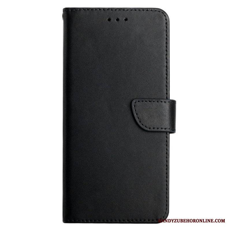 Etui Folio do Samsung Galaxy M12 / A12 Prawdziwa Skóra Nappa