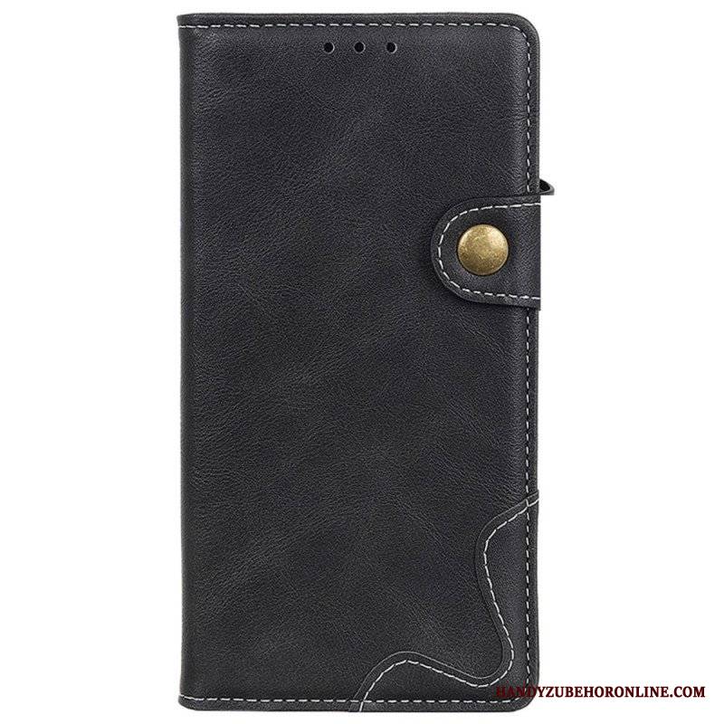 Etui Folio do Samsung Galaxy M13 Artystyczny Guzik