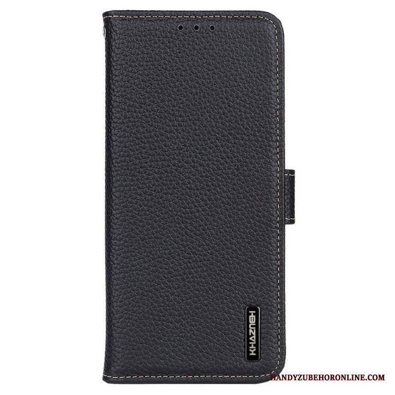 Etui Folio do Samsung Galaxy M13 Khazneh Skóra Liczi