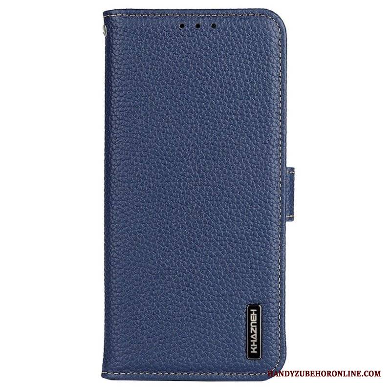 Etui Folio do Samsung Galaxy M13 Khazneh Skóra Liczi