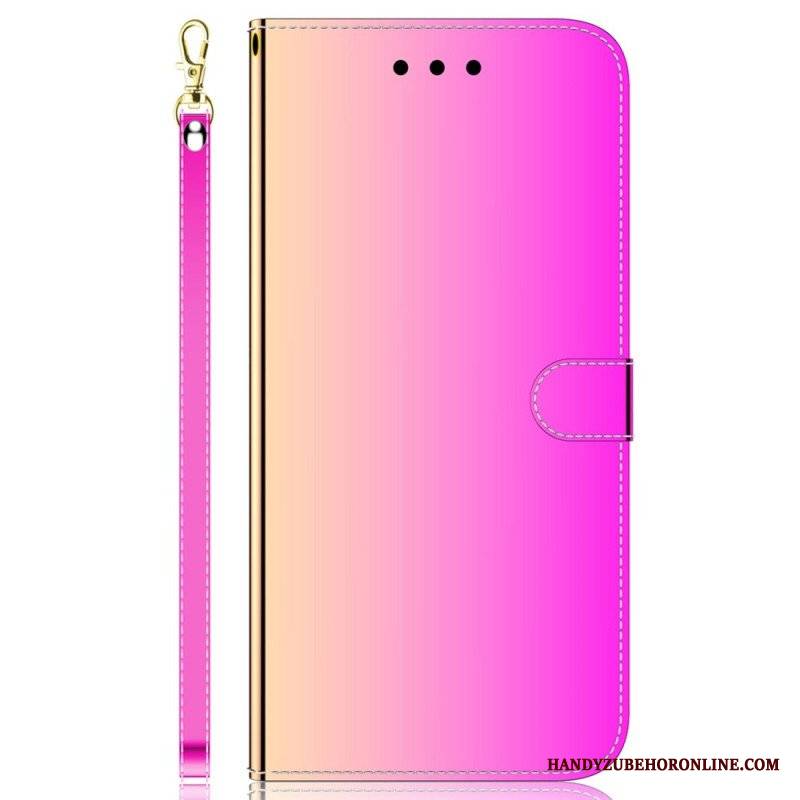 Etui Folio do Samsung Galaxy M13 Lustro I Smycz