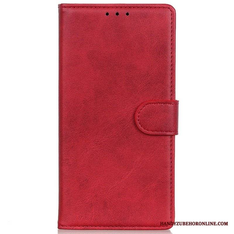 Etui Folio do Samsung Galaxy M13 Matowa Sztuczna Skóra