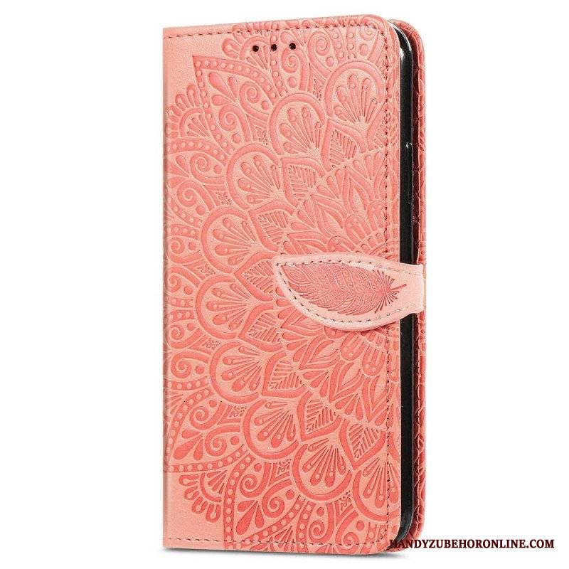 Etui Folio do Samsung Galaxy M13 Plemienne Liście