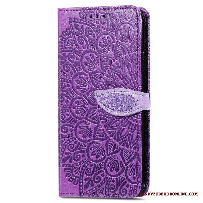 Etui Folio do Samsung Galaxy M13 Plemienne Liście