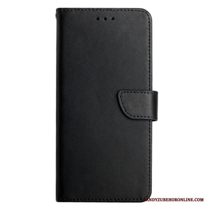 Etui Folio do Samsung Galaxy M13 Prawdziwa Skóra Nappa