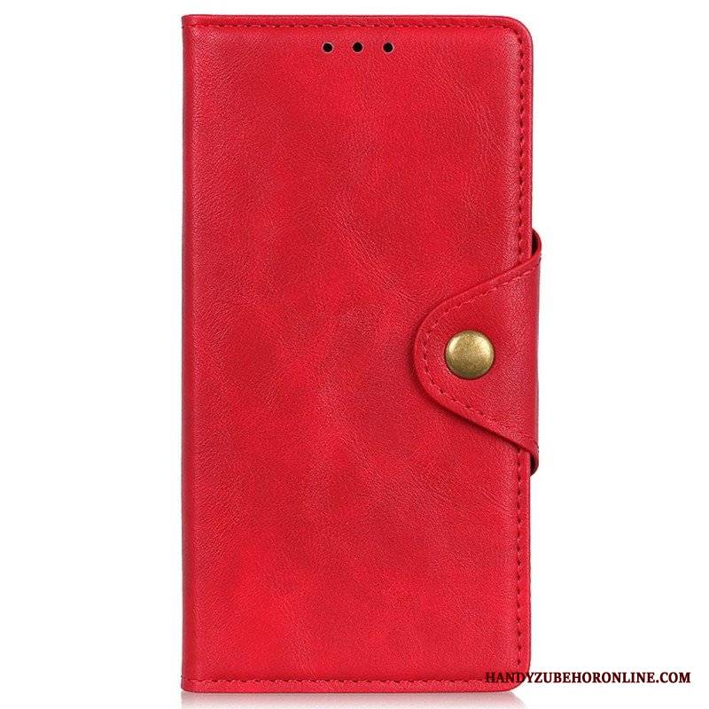 Etui Folio do Samsung Galaxy M13 Przycisk Zapięcia