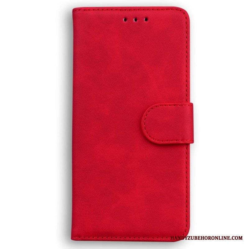 Etui Folio do Samsung Galaxy M13 Skórzany Efekt Couture