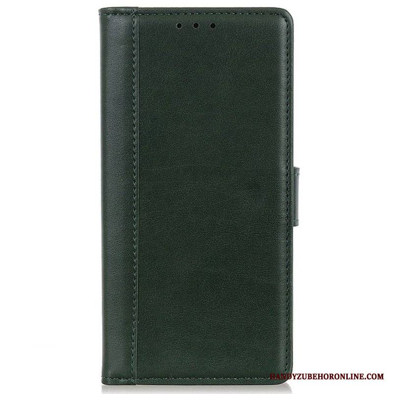 Etui Folio do Samsung Galaxy M13 Stylizacja Skóry