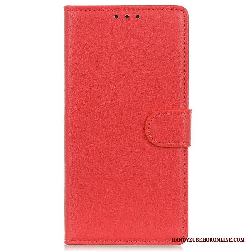 Etui Folio do Samsung Galaxy M13 Tradycyjna Sztuczna Skóra