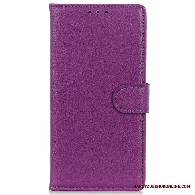 Etui Folio do Samsung Galaxy M13 Tradycyjna Sztuczna Skóra