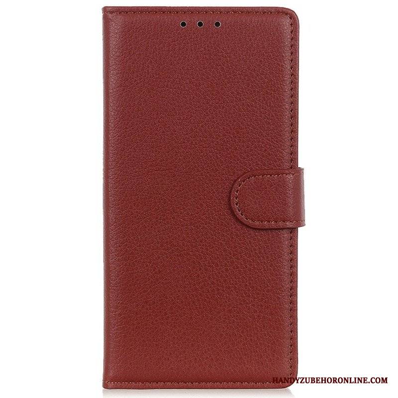 Etui Folio do Samsung Galaxy M13 Tradycyjna Sztuczna Skóra