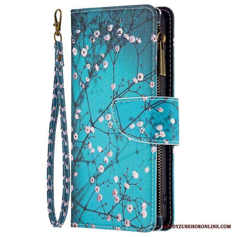 Etui Folio do Samsung Galaxy M23 5G Drzewna Torebka I Smycz