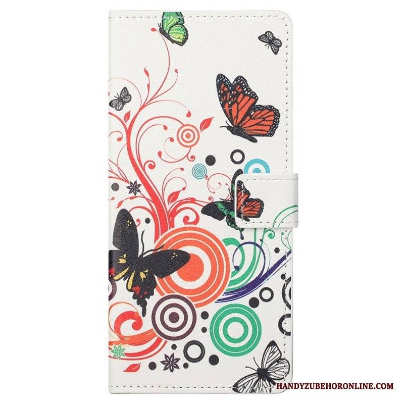 Etui Folio do Samsung Galaxy M23 5G Motyle Motyle