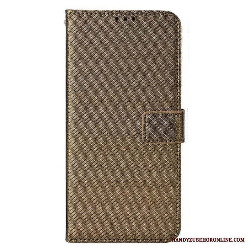 Etui Folio do Samsung Galaxy M23 5G Teksturowane