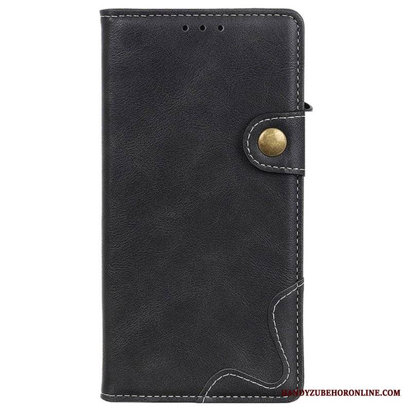 Etui Folio do Samsung Galaxy M33 5G Artystyczny Guzik