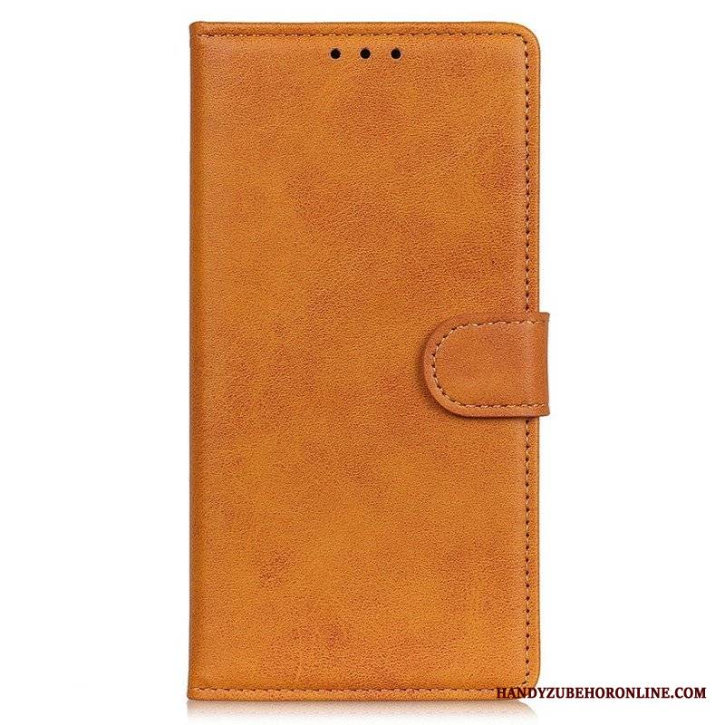 Etui Folio do Samsung Galaxy M33 5G Matowa Sztuczna Skóra