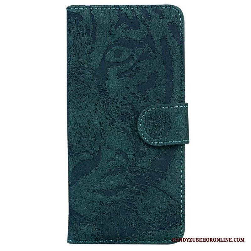 Etui Folio do Samsung Galaxy M33 5G Nadruk Tygrysa