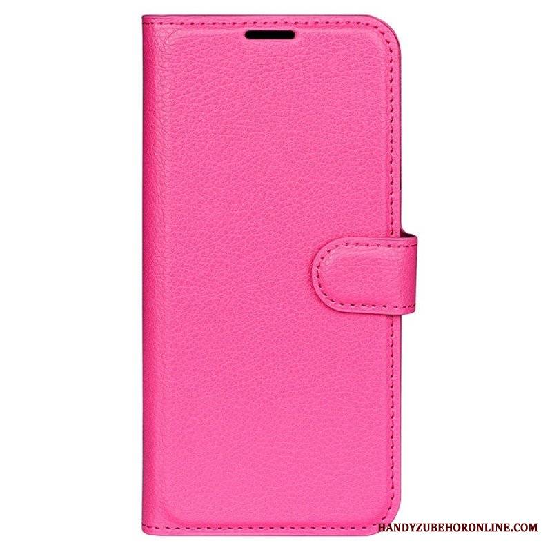 Etui Folio do Samsung Galaxy M33 5G Styl Skóry Liczi