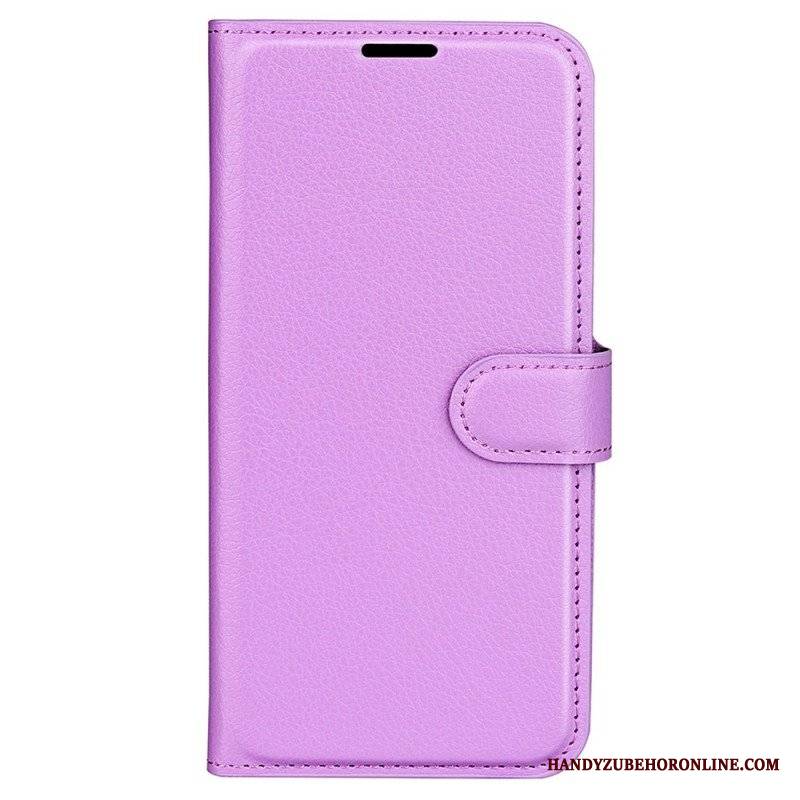 Etui Folio do Samsung Galaxy M33 5G Styl Skóry Liczi