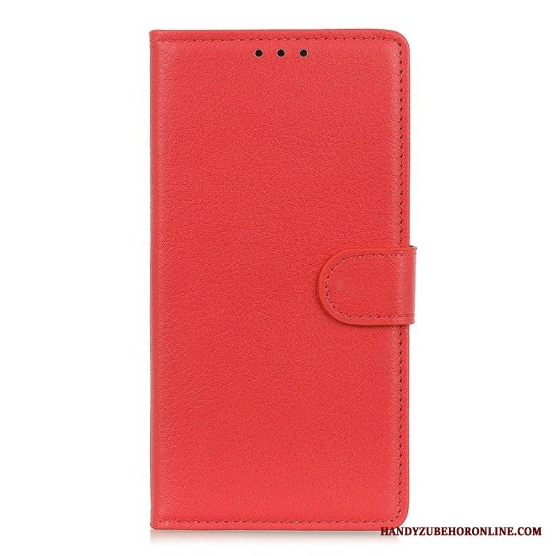 Etui Folio do Samsung Galaxy M33 5G Tradycyjna Sztuczna Skóra