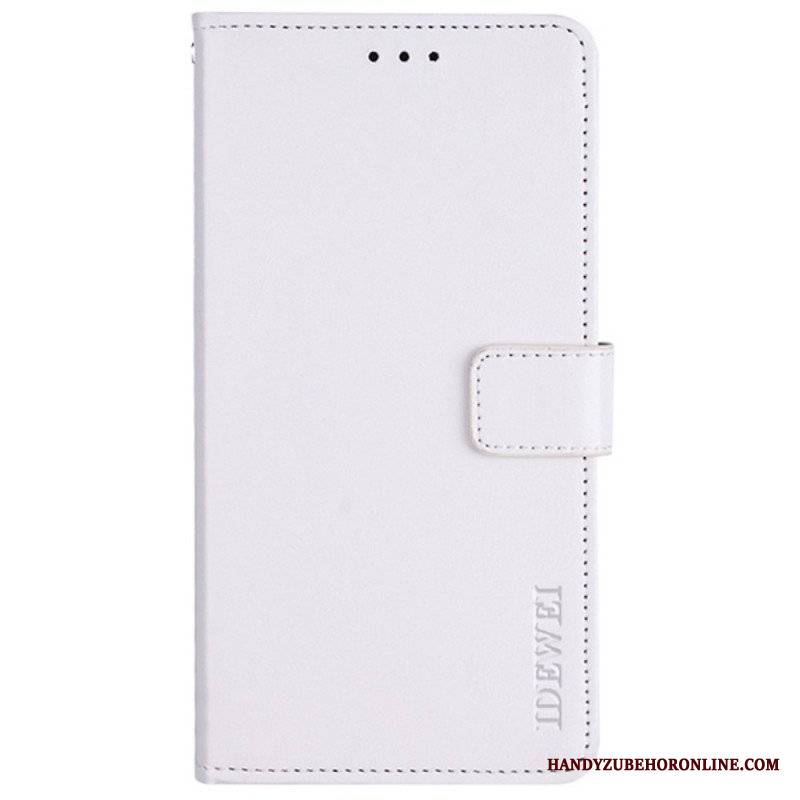 Etui Folio do Samsung Galaxy M52 5G Imitacja Skóry Idewei