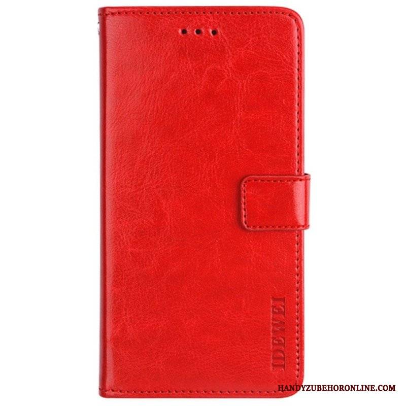 Etui Folio do Samsung Galaxy M52 5G Imitacja Skóry Idewei