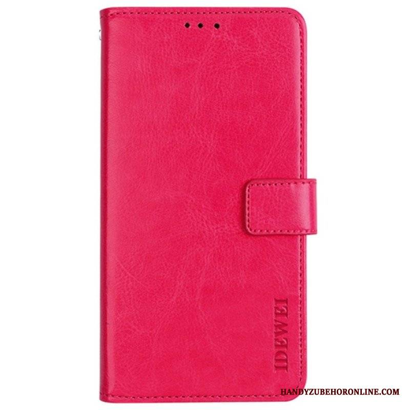 Etui Folio do Samsung Galaxy M52 5G Imitacja Skóry Idewei