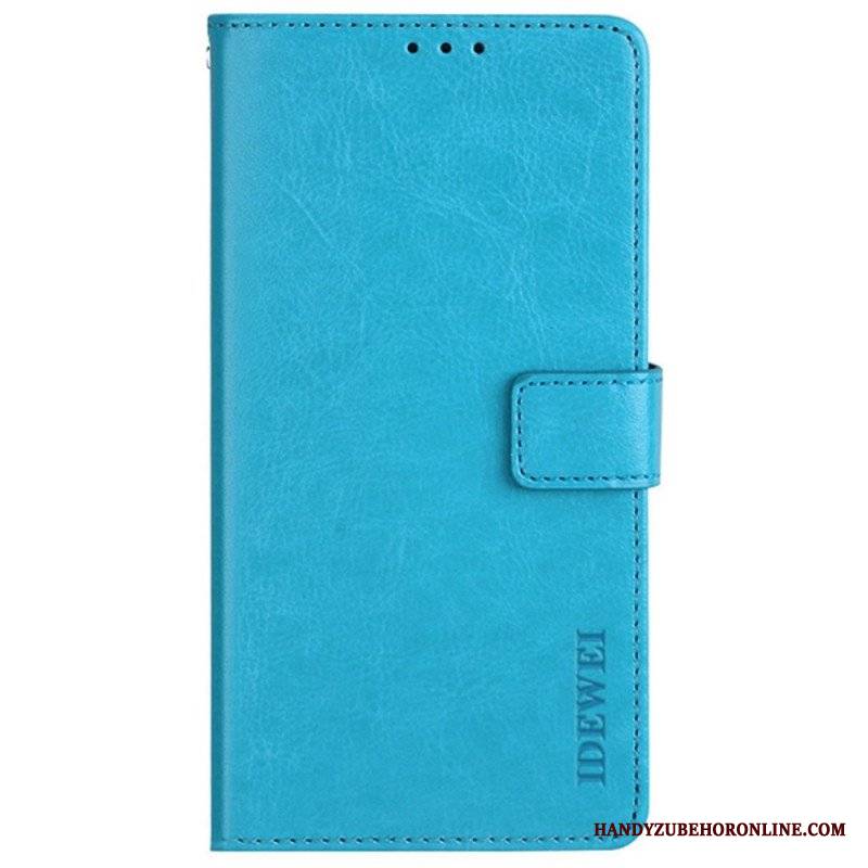 Etui Folio do Samsung Galaxy M52 5G Imitacja Skóry Idewei