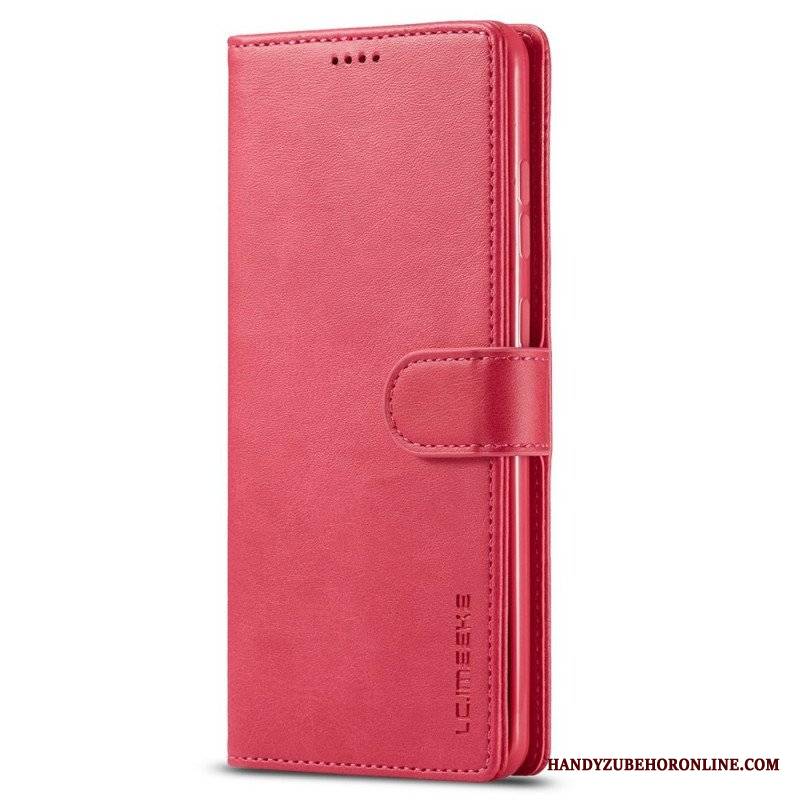 Etui Folio do Samsung Galaxy M52 5G Lc.imeeke Efekt Skóry