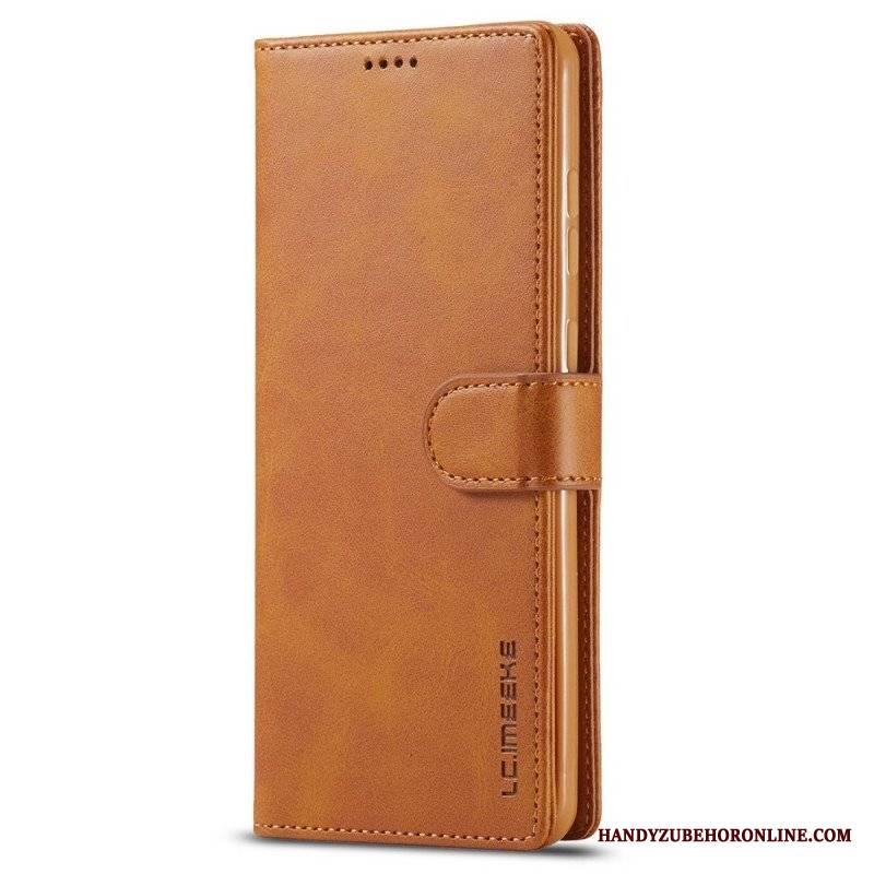 Etui Folio do Samsung Galaxy M52 5G Lc.imeeke Efekt Skóry