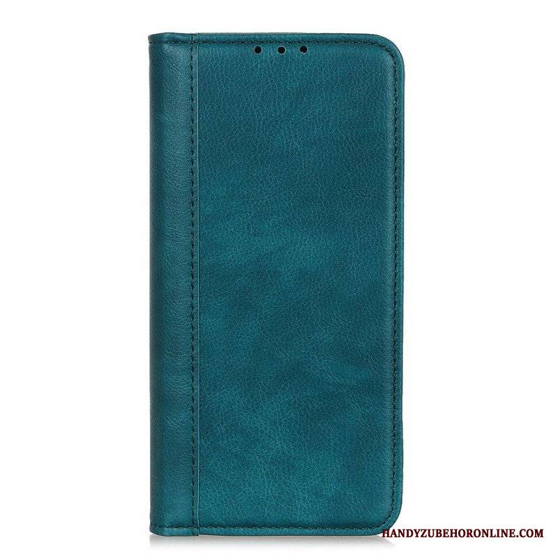 Etui Folio do Samsung Galaxy M52 5G Pleciona Skóra