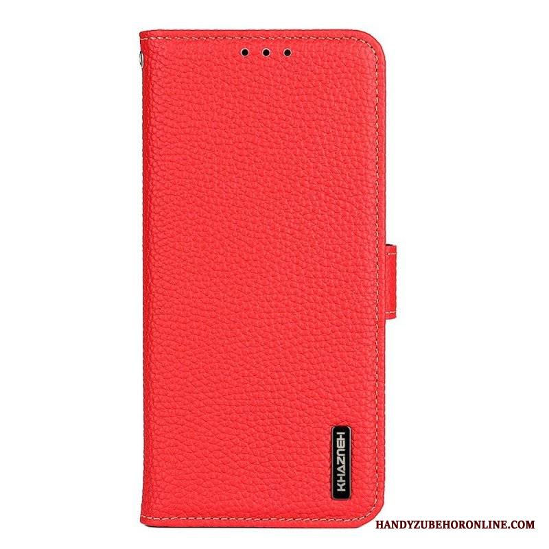 Etui Folio do Samsung Galaxy M53 5G Khazneh Skóra Liczi