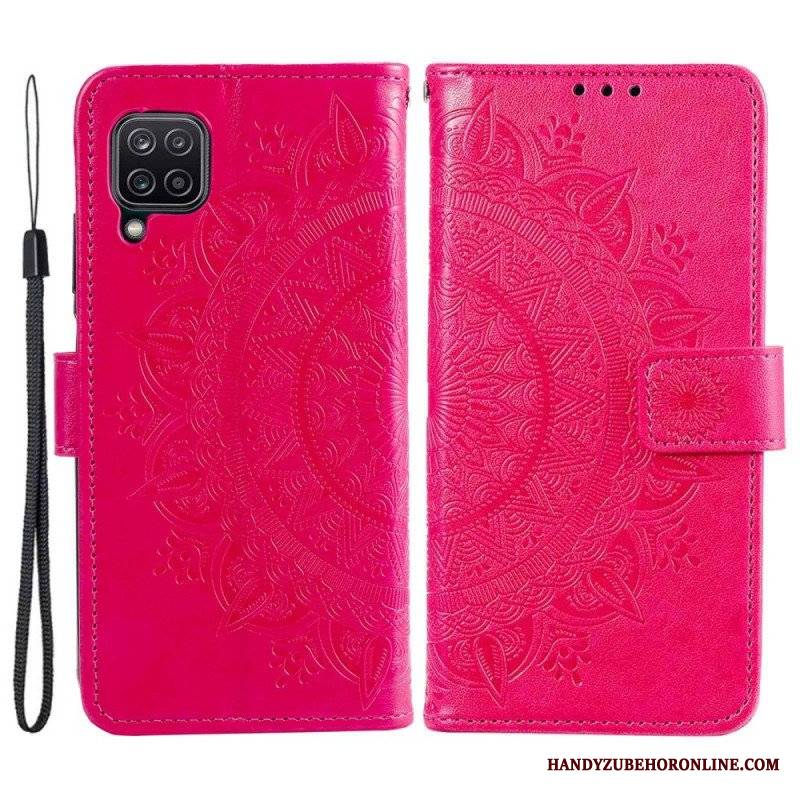 Etui Folio do Samsung Galaxy M53 5G Mandala Słońca