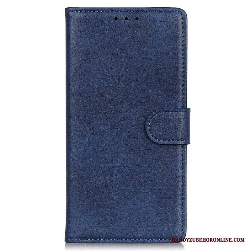 Etui Folio do Samsung Galaxy M53 5G Matowa Sztuczna Skóra