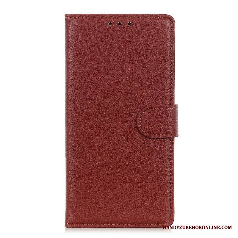 Etui Folio do Samsung Galaxy M53 5G Tradycyjna Sztuczna Skóra