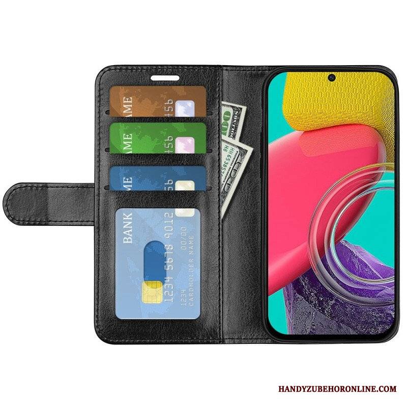 Etui Folio do Samsung Galaxy M53 5G Ultra Sztuczna Skóra