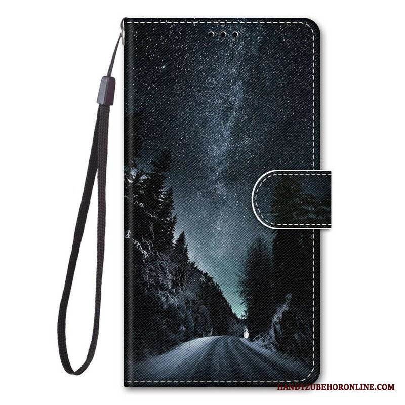 Etui Folio do Samsung Galaxy S21 5G Tajemnicza Natura