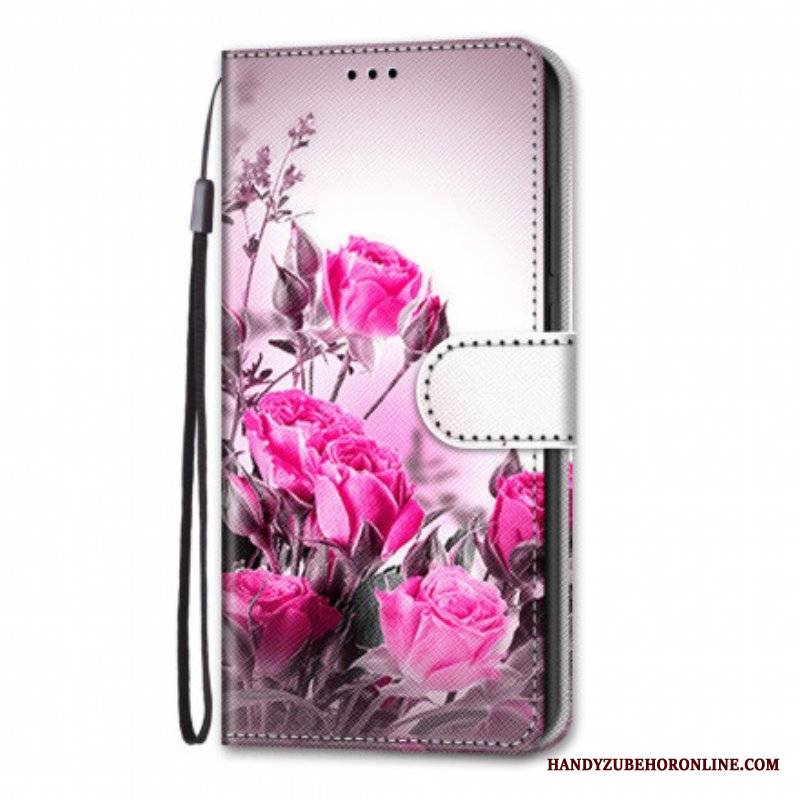 Etui Folio do Samsung Galaxy S21 Ultra 5G Magiczne Kwiaty