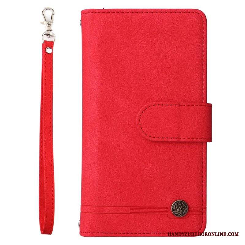 Etui Folio do Samsung Galaxy S22 5G Biznes Wielofunkcyjny