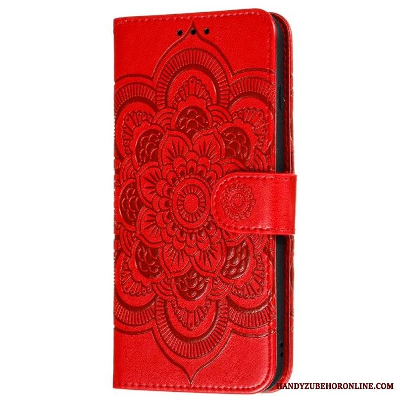 Etui Folio do Samsung Galaxy S22 5G Pełna Mandala