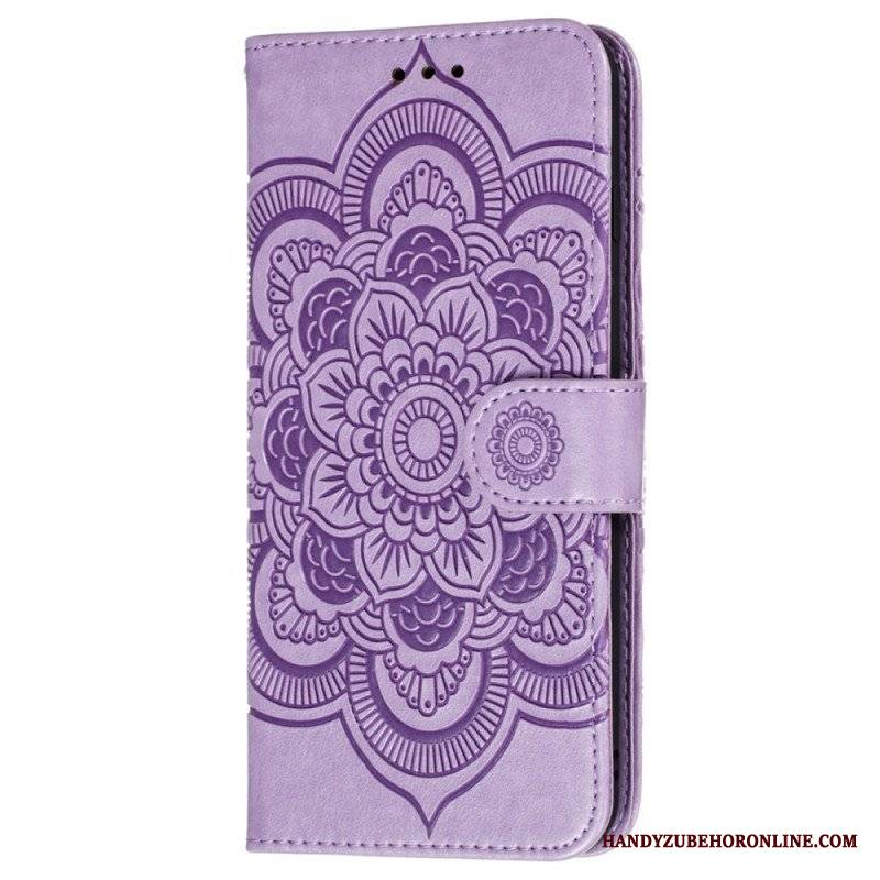 Etui Folio do Samsung Galaxy S22 5G Pełna Mandala